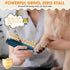 6-Speed Trimmers, 2000mAh 8H 95% ATESON Dog Nail Grinder with LED Light, Quiet Electric Pet Nail Forward/Reverse