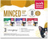 The Honest Kitchen Minced Grain Free Wet Cat Food with Bone Broth Gravy Variety Pack - 2.8 oz (Pack of 8)