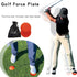 Golf Physical Strength Pad Force Plate - Rubber Exerciser Step Pad for Improved Golf Game & Training Aid