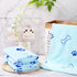 Chumia 4 Pcs Dog Towels for Drying Dogs, Microfiber Absorbent Towel for Medium Dogs Cats (Light Blue, 24 x 40 Inch)