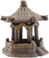 Saim Pavilion Aquarium Decorative Resin Hexagonal Landscape Décor for Small Fish and Shrimp to Hide and Play