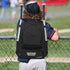 Youth Baseball Bag, Bat Backpack for Softball and T-ball Gear with Shoe Compartment