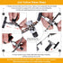 WOTOW Bike Chain Repair Tool Kit Set - Bicycle Chain Breaker, Wear Indicator Checker & Master Link Pliers