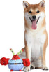 SpongeBob SquarePants for Pets Mr. Krabs Figure Plush Dog Toy, 6 Inch Small Dog Toy for SpongeBob Fans, Crab Squeaky