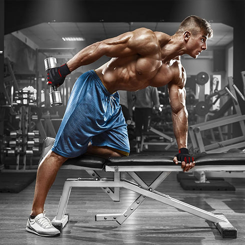 GJV Workout Gloves for Men and Women, Exercise Sports Gloves for Weight Lifting, Cycling, Gym, Training, Breathable