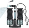 QANVEE Aquarium Sponge Filter Bubbler with Ultra Quiet Water Pump and Ceramic Balls