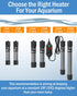 AquaMiracle Adjustable 50W Submersible Aquarium Heater, Super Short with LED Digital Display for 5-10 Gallon Tanks