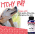 Pup Oils Dog Itch Relief Supplement | Pet Health Vitamins Supplies| Liquid Drops | Itching Removal Oil | Therapeutic Essential Vitamin Oils for Dogs