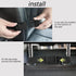 Car Concealed Seat Back Gun Rack, Universal Shooting Accessories for Hunting Gear, Fit for Vehicles
