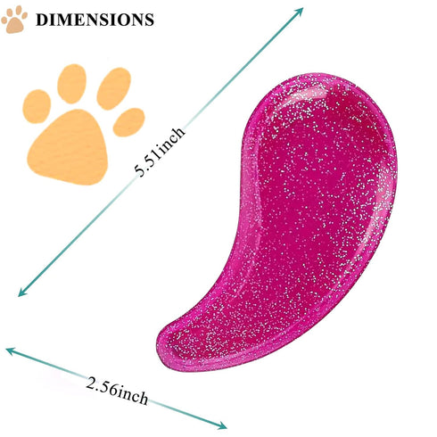 Small Dog Brush, Soft Pet Grooming Brush for Shih Tzus, Yorkies, Maltipoos, Maltese, Puppy Massaging Hair Brush, Cat