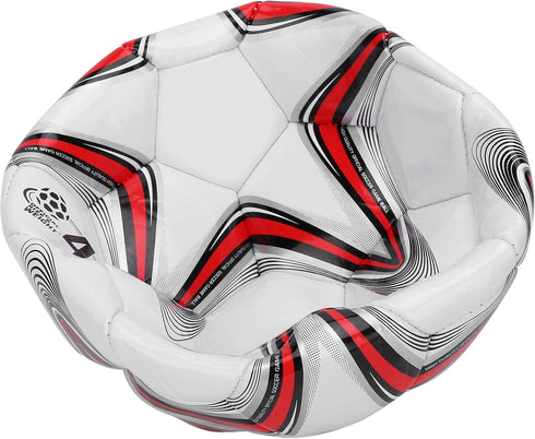 VGEBY Size 4 PVC Soccer Ball with Rubber Liner, Inflatable Monthly, Suitable for Professional and Amateur Training