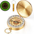 flintronic Navigation Compass, Hiking Compass with Luminous Function, Waterproof Pocket Compass for Expedition
