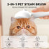 3-in-1 Pet Steam Brush, Spray Hair Removal Comb for Dog and Cat, Steam for Shedding and Grooming, Spritz Defur Comb