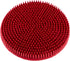 Paw Brothers Soft Rubber Curry Brush for Dogs, Gentle Bristles for Grooming, Red, 2.8 Inch, Reducing Shedding