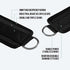 Slim Panda Ankle Strap for Cable Machine, Adjustable Ankle Cuff for Booty Hip Abductors, Glute Workouts