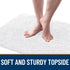 OLANLY Dog Door Mat for Muddy Paws - Absorbent Non-Slip Washable Indoor Entry Mat, 24x16