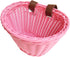 Girls Bike Decorations Accessories Kit, Kids Bike Basket Hand Woven Bicycle Basket, Child Bike Wheel Spoke Beads, Bike