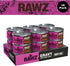 Natural Premium Minced Canned Cat Food in Gravy by Rawz, Made with Real Meat, 3 Ounce Cans, Pack of 18