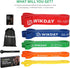 Resistance Bands, Pull Up Bands, Workout Bands for Exercise, Thick Heavy Resistance Band Set with Door Anchor