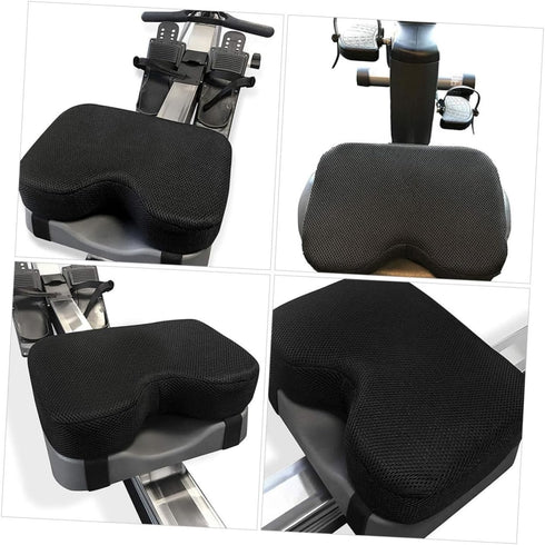 Row Machine Seat Pad, Rowing Gel Cushion, Anti-Skid Seat Pad for Kids Exercise Equipment, Gym Supply