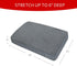 Dog Bed Covers, Soft Plush Replacement Washable Waterproof Dog Bed Liner, 30x20 Inches, Grey