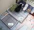 Petlex Rabbit Litter Box with Grate, Super Large Guinea Pig Litter Pan for Cage, Bunny Restroom Litter Tray Small