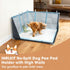 Dog Pee Pad Holder with High Walls, Portable Dog Litter Box for Inside Potty, Splash-Proof No Spill Pee Shield Pad