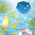 VEINARDYL 2 5 Swimming Swimming pcs Cat Pool Toys with pcs Toys, Foldable PVC Cat Splash Play Pool Water Mat Funny