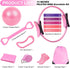 13'' Set 5 Set Pilates Kit for Women, Pilates Equipment with Magic Circle, Pilates Ring and Ball with Strength Bands