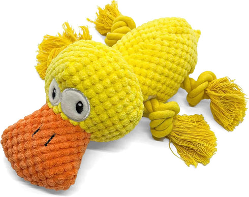 Indestructible Dog Squeak Toys for Big Dogs - Durable Chew Toys for Aggressive Chewers, Suitable for All Sizes