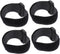 4pcs Nylon Chicken Collar for Rooster - No Crow Band Noise Collars, 2 Pack for Poultry