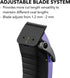 10 560017 Andis Easy Clip Adjustable Blade Cordless II Dog Clipper, Piece Kit, Lithium-Ion Battery, Purple