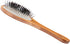 Bass Brushes Medium Oval Wire and Boar Pet Brush, Bamboo Wood Handle