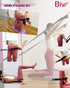 Portable Pilates Home Kit with Loop Straps, Resistance Bands, Door Anchors, and Carabiners for Home Workouts