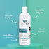 Lillian Ruff Calming Oatmeal Pet Conditioner 16oz for Dry Skin & Itch Relief with Aloe & Hydrating Essential Oils