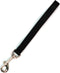 Blue-9 Dog Training Leash, 9 Inch Tab Lead for Obedience, Recall, and Agility Training, Made in The USA, Black