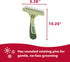 Coastal Pet Safari Dog Double Row Rotating Pins Undercoat Rake, Gentle Dematting Comb for Dogs