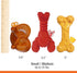 Nylabone Power Chew Dog Chew Toy Pack, Fun Bundle for Aggressive Chewers, Small/Regular (3 Count)