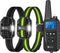 Dog Training Collar with Remote, 2600Ft Electronic Shock Collar Set for Small Medium Large Dogs (Black Green)