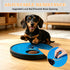Swirge 3 1 in Rotatable Dog Scratch Board with Food Storage Compartment Box Round Stress-Free Scratch Pad ABS Nail