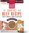 The Honest Kitchen Whole Food Clusters Small Breed Grain Free Beef Dry Dog Food, 4 lb Bag