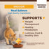 Wellness CORE+ Natural Grain-Free High Protein Adult Dry Cat Food, Salmon and Herring Meal, Indoor Recipe, 11 Pound Bag