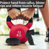 NiuMid Anti-Slip Workout Grips - Ergonomic Rubber Hand Protector Gloves for Weight Lifting, Pull-Ups, Gym Training
