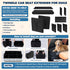 200 Lbs, Back Front Seat Extender for Large Dogs Up to Adjustable Dog Back Seat Extender with Cushion & Storage Box
