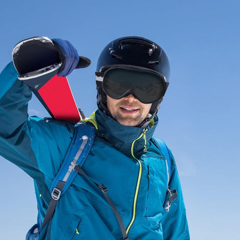 Supertrip Anti-Fog Ski Goggles for Men Women, UV Protection Snowboard Goggles for Adult Youth