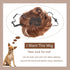 Dog Wig Pet Costumes - Cat Costume Synthetic Accessories for Small Dogs, Halloween & Christmas Party Decor