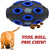 Pets First NCAA Florida Gators Football Treat Dispensing Toy for Dogs and Cats, Interactive Rubber Ball