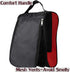 Outdoor Golf Shoes Bags, Travel Shoes Bags Zippered Sport Shoes Bag (Red)