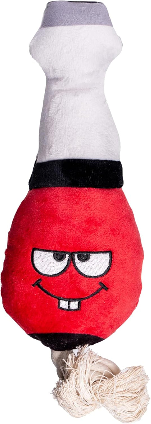 Squeaky Dog Plush Toy, Tools Bite_Stick Collection, 12", for Various Sized Dogs