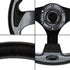 Golf Cart Steering Wheel - Fit for Club Car DS & Precedent, EZGO TXT & RXV, Universal Steering Wheel